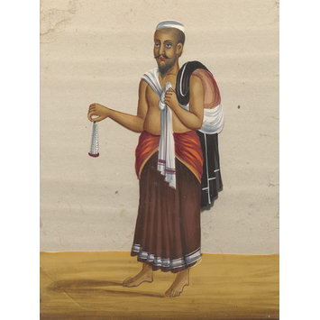 Painting - One of seventy-two paintings of occupations. Painting - One of seventy-two paintings of occupations.