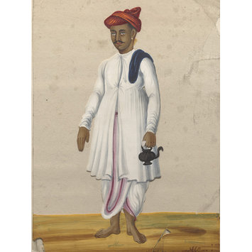 Painting - One of seventy-two paintings of occupations. Painting - One of seventy-two paintings of occupations.