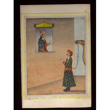 Painting - An album containing fifty-three drawings depicting occupations. Painting - An album containing fifty-three drawings depicting occupations.