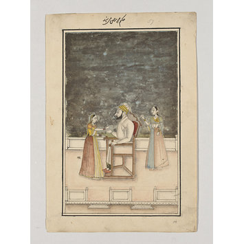 Painting - Fourteen drawings of occupations. Painting - Fourteen drawings of occupations.