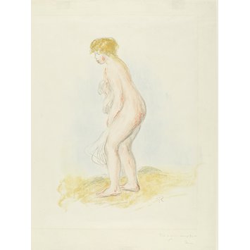 Print - Baigneuse, debout, en pied Print - Baigneuse, debout, en pied