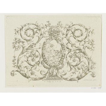 Etching - Divers Ornemens de feuillages en forme de Panneaux a l'Usage de Ceux qui exercent le Dessein Etching - Divers Ornemens de feuillages en forme de Panneaux a l'Usage de Ceux qui exercent le Dessein