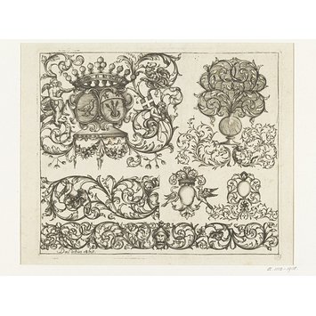 Print - Nouveaux Livre d'ornemens Propre pour Peintre Graveur Orphevres et autres Print - Nouveaux Livre d'ornemens Propre pour Peintre Graveur Orphevres et autres