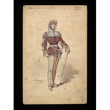 Drawing - Wilhelm Pantomime Designs Drawing - Wilhelm Pantomime Designs