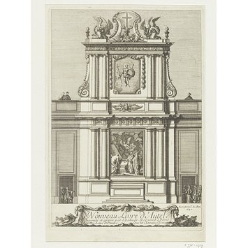 Design for an altar - Livre d' Autel Design for an altar - Livre d' Autel