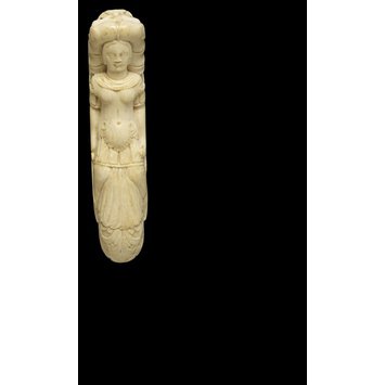 Handle - Cane handle with a figure of Justice Handle - Cane handle with a figure of Justice