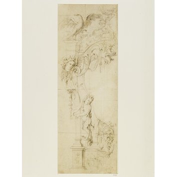 Drawing - Design for an ornamental frame Drawing - Design for an ornamental frame