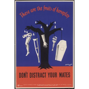 Poster - Don't Distract Your Mates Poster - Don't Distract Your Mates