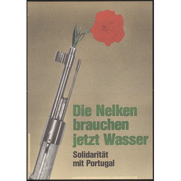 Poster - "Die Nelken brauchen jetzt Wasser" Poster - "Die Nelken brauchen jetzt Wasser"