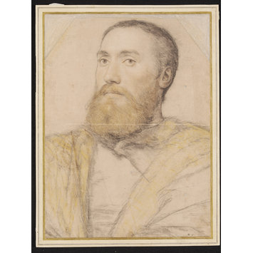 Drawing - Portrait of an Unknown Man, possibily identifiable as Thomas Seymour (c.1508-49) Drawing - Portrait of an Unknown Man, possibily identifiable as Thomas Seymour (c.1508-49)