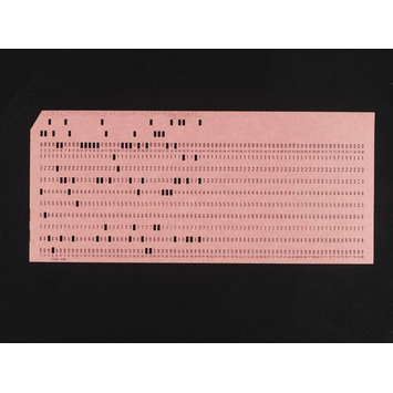 punched cards - PO32 (Matrix Elements) punched cards - PO32 (Matrix Elements)