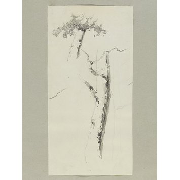 Drawing - Drawing in album of 51 drawings and watercolours by James Duffield Harding Drawing - Drawing in album of 51 drawings and watercolours by James Duffield Harding