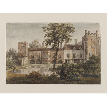 Watercolour - The Archbishop's Palace at Lambeth