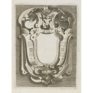 Design for a cartouche Design for a cartouche