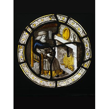 Roundel - Labours of the Months Roundel - Labours of the Months