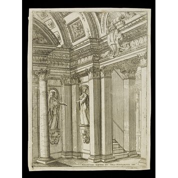 Etching - Disegni de le sceni che servano alle due opere che si rappresentano l' anno corente nel Reggio Teatro di Torino invenzione di Ferdinando Bibiena etc. Etching - Disegni de le sceni che servano alle due opere che si rappresentano l' anno corente nel Reggio Teatro di Torino invenzione di Ferdinando Bibiena etc.