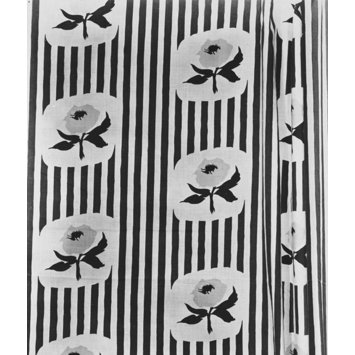 Dress fabric - Stripe and Rose Dress fabric - Stripe and Rose