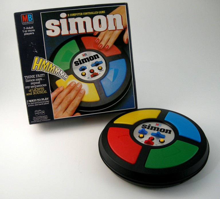 mb simon electronic game