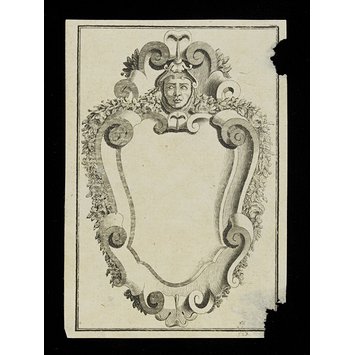 Print - Thirty three shields & compartments for monumental inscriptions, coats of arms &c of great use to artists & others, neatly engrav'd from the designs of that curious architect Mr James Gibbs Print - Thirty three shields & compartments for monumental inscriptions, coats of arms &c of great use to artists & others, neatly engrav'd from the designs of that curious architect Mr James Gibbs