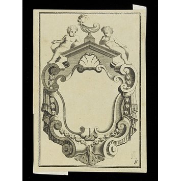 Print - Thirty three shields & compartments for monumental inscriptions, coats of arms &c of great use to artists & others, neatly engrav'd from the designs of that curious architect Mr James Gibbs Print - Thirty three shields & compartments for monumental inscriptions, coats of arms &c of great use to artists & others, neatly engrav'd from the designs of that curious architect Mr James Gibbs