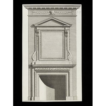 Print - A book of architecture, containing designs of buildings and ornaments. By James Gibbs Print - A book of architecture, containing designs of buildings and ornaments. By James Gibbs