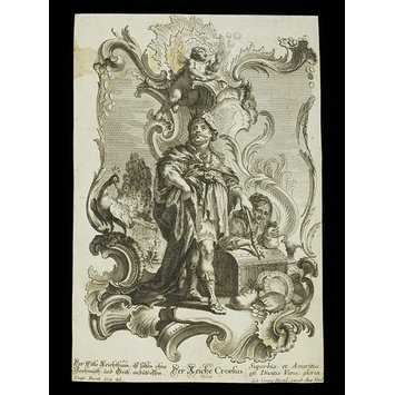 Engraving - Croesus Engraving - Croesus