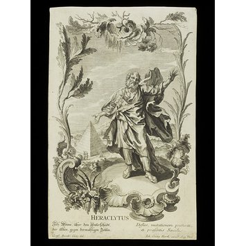 Engraving - Heraclytus Engraving - Heraclytus