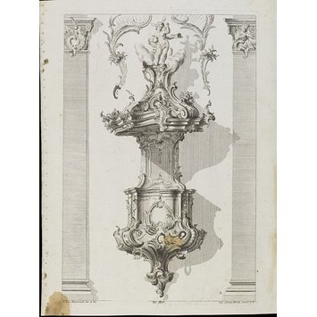 Design for a pulpit Design for a pulpit