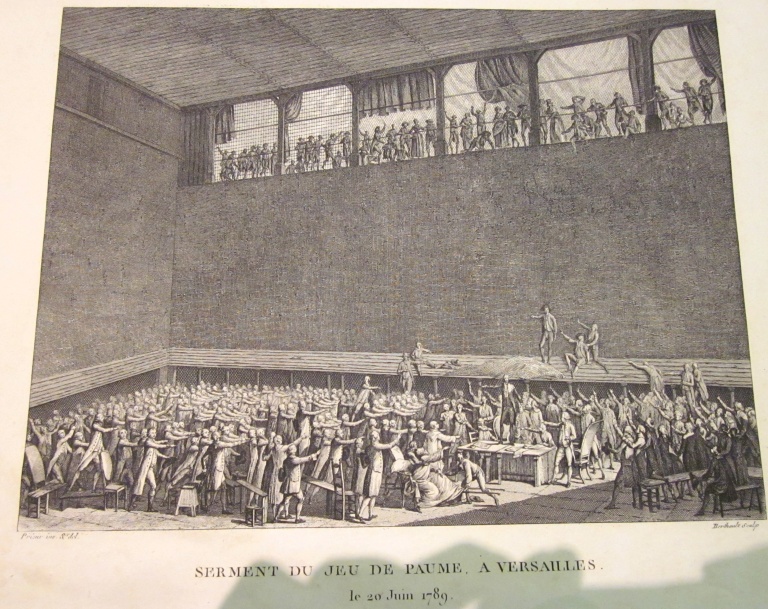 Serment du Jeu de Paume, a Versailles. le 20 Juin 1789 | Berthault