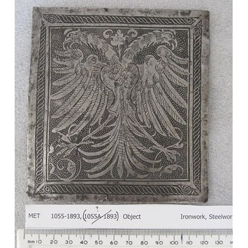 Pair of plaques Pair of plaques