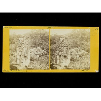 Photograph - Fallen Monolith, standing portion and side that faced the East Photograph - Fallen Monolith, standing portion and side that faced the East