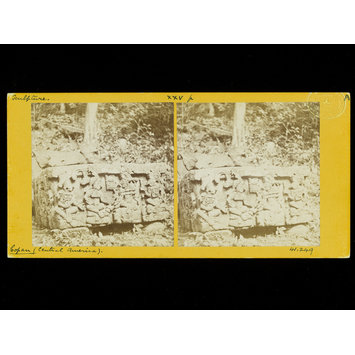 Photograph - Square stone with sides facing the points of the compass Photograph - Square stone with sides facing the points of the compass