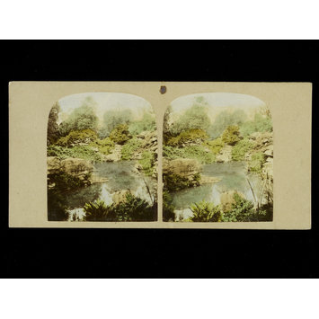 Photograph - View of the Rock Pond, below the Stride, Chatsworth Pleasure Grounds Photograph - View of the Rock Pond, below the Stride, Chatsworth Pleasure Grounds