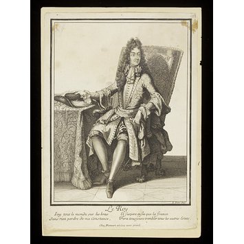 Louis XIV, King of France and Navarre | Bonnart, Robert | V&A Search the Collections