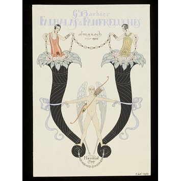Print - Falbalas et Fanfreluches. Almanach des modes... Print - Falbalas et Fanfreluches. Almanach des modes...