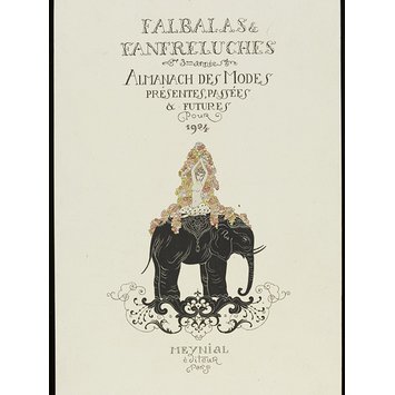 Print - Falbalas et Fanfreluches. Almanach des modes... Print - Falbalas et Fanfreluches. Almanach des modes...