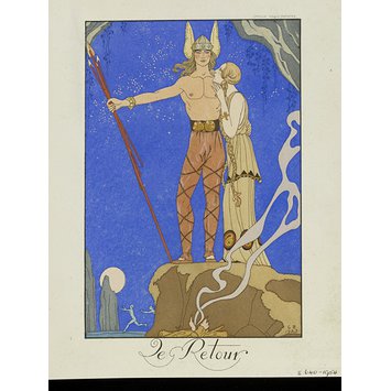 Fashion plate - Falbalas et Fanfreluches. Almanach des modes... Fashion plate - Falbalas et Fanfreluches. Almanach des modes...