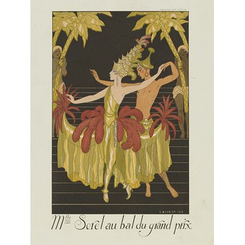 Fashion plate - Falbalas et Fanfreluches. Almanach des modes... Fashion plate - Falbalas et Fanfreluches. Almanach des modes...
