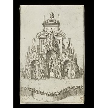 Etching - Fontane diverse che si vedano nel' Alma Città di Roma et altre parte d’ Italia Etching - Fontane diverse che si vedano nel' Alma Città di Roma et altre parte d’ Italia