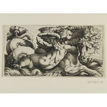 Print - Friezes with sea monsters Print - Friezes with sea monsters