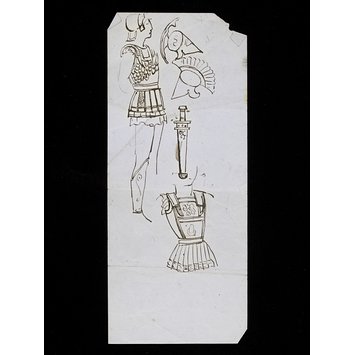 Drawing - Roman armour Drawing - Roman armour