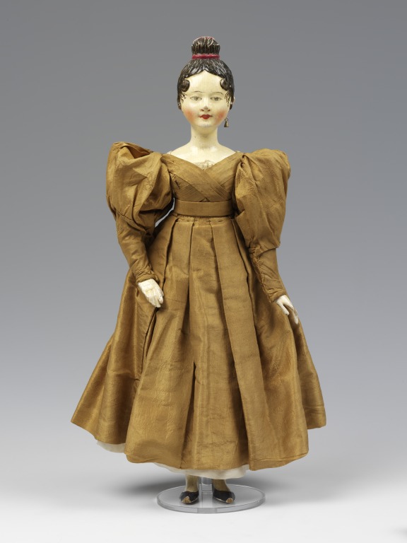 Doll in fashionable dress V&amp;A Search the Collections