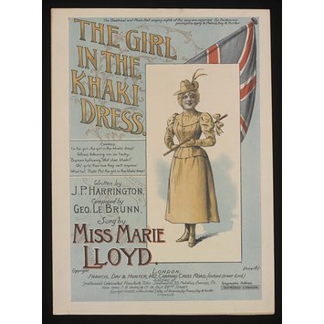 Sheet music - The Girl in the Khaki Dress Sheet music - The Girl in the Khaki Dress