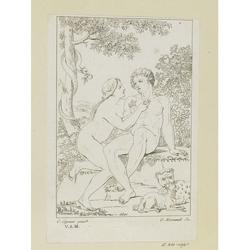 Print - Adam and Eve Print - Adam and Eve