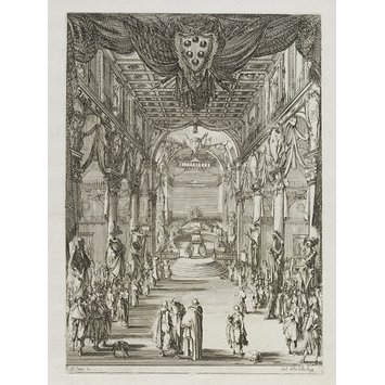 Funeral Ceremony Of Francesco De Medici In San Lorenzo Florence