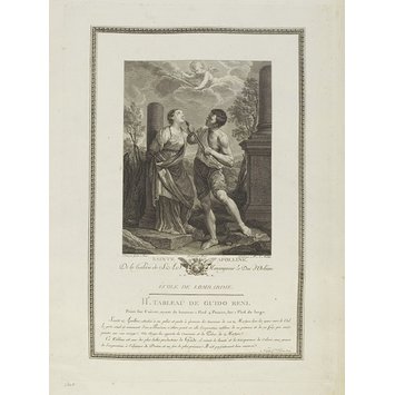 Print - The Martyrdom of St. Apollonia Print - The Martyrdom of St. Apollonia