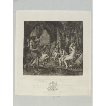 Print - Diana and Actæon Print - Diana and Actæon