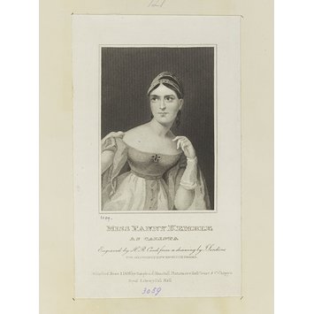 Print - Miss Fanny Kemble as Calista Print - Miss Fanny Kemble as Calista