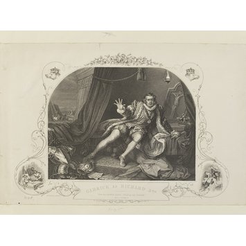 Print - Mr. Garrick as Richard III Print - Mr. Garrick as Richard III