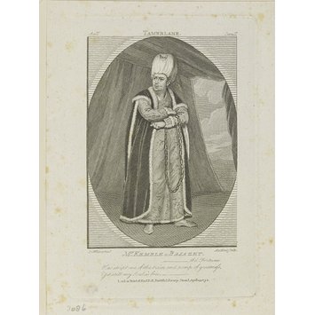 Print - Mr. Kemble as Bajazet in 'Tamerlane' Print - Mr. Kemble as Bajazet in 'Tamerlane'
